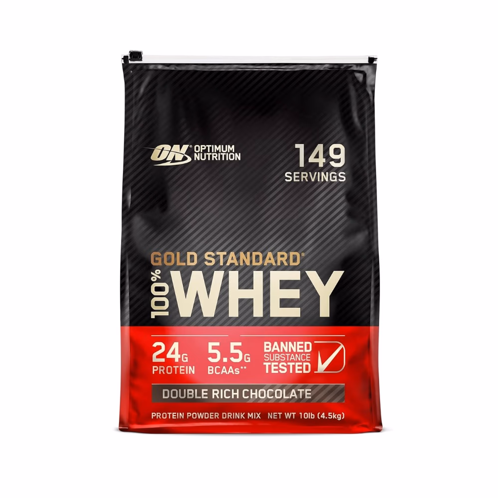 Optimum Nutrition 100% Gold Standard Whey Double Rich Chocolate 10LB 2