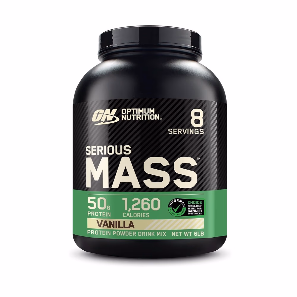 Optimum Nutrition Serious Mass Vanilla 6LB 2