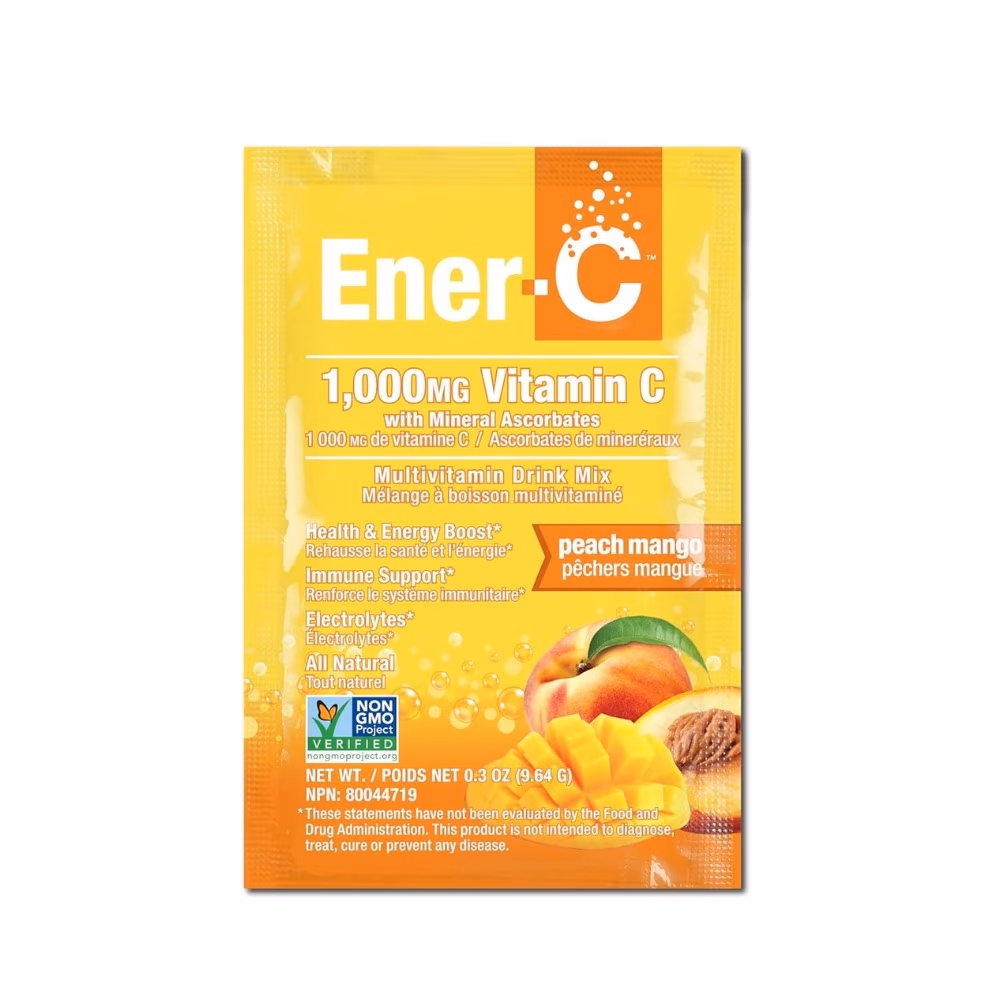 Ener-C Vitamin C 1000mg Peach Mango -30s