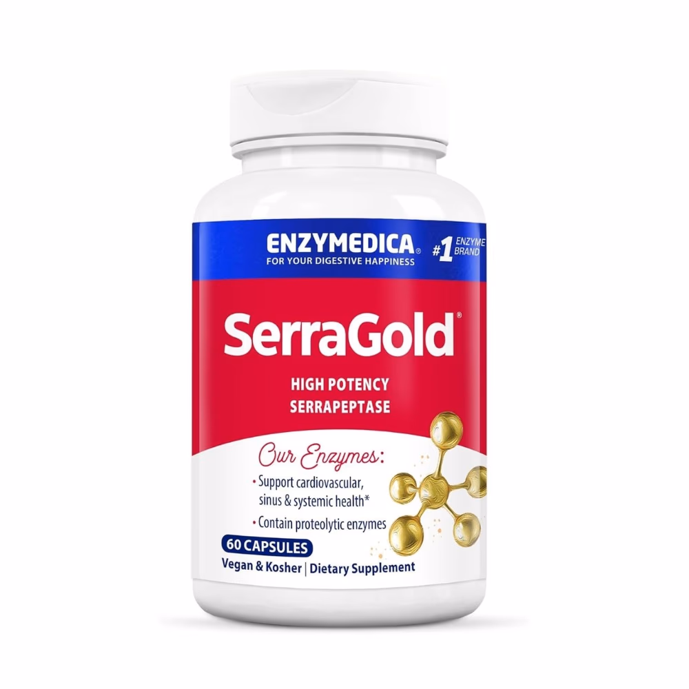 Enzymedica Serragold 60 Caps