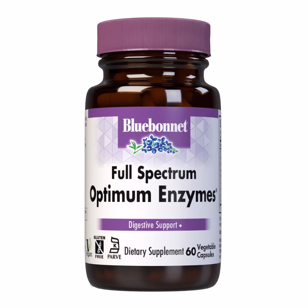 Bluebonnet Full Spectrum Optimum Enzymes 60 Caps 1