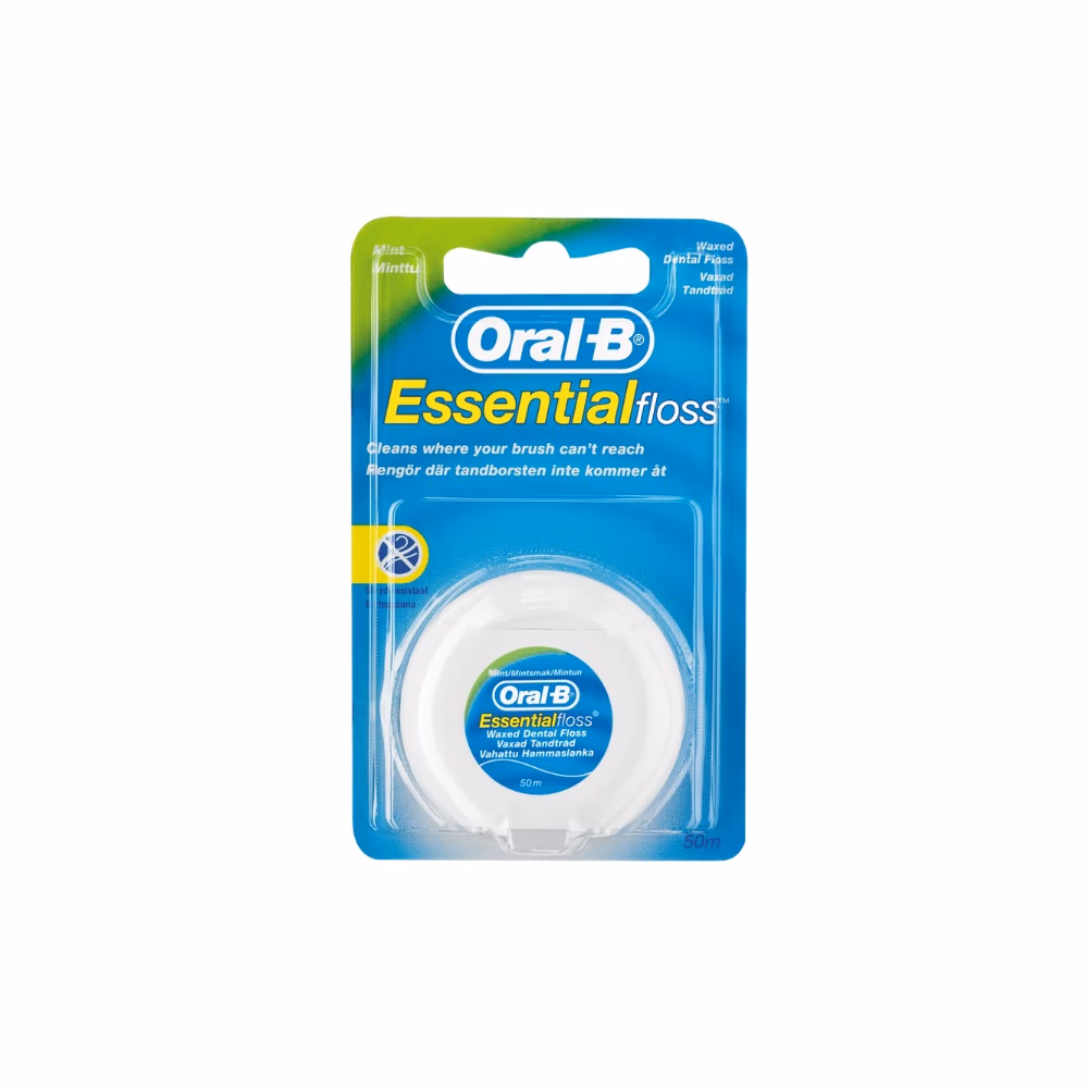 Oral-B Essential Floss Waxed 50M