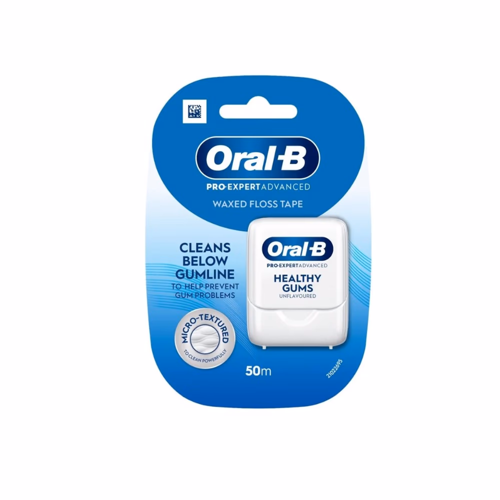 Oral-B Pro-Expert Healthy Gum Waxed Floss Tape 50m 1