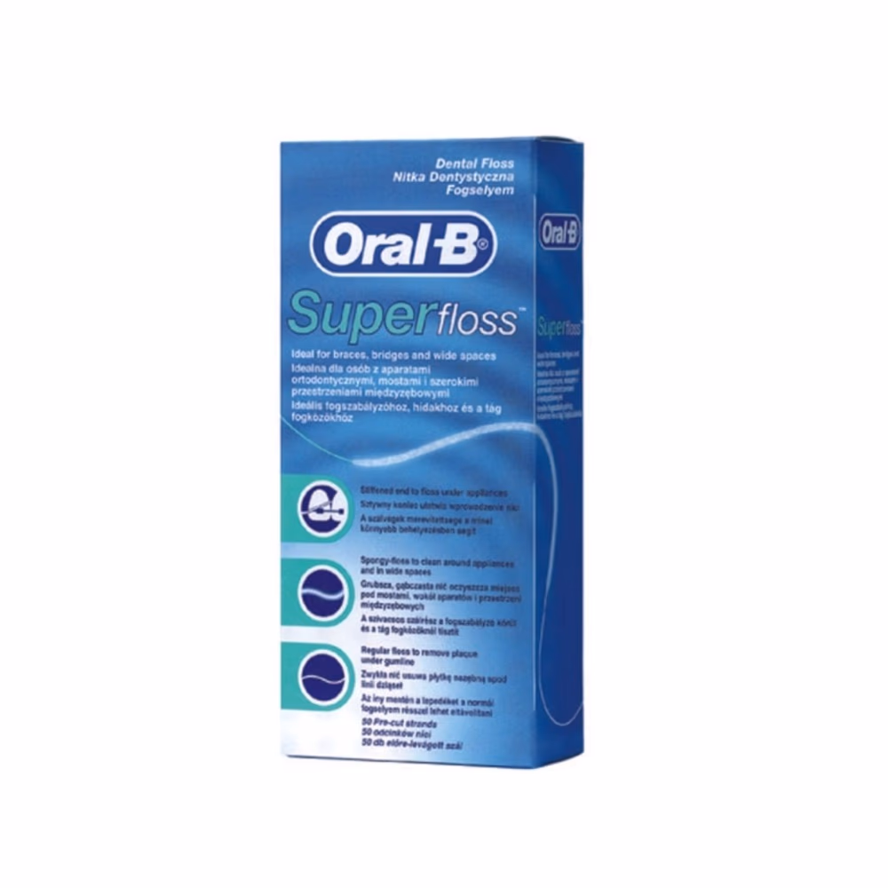Oral-B Super Floss 50 Pre-Cut Strands