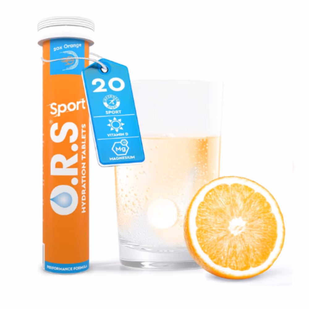 ORS Sport Hydration Tabs Orange 20S 1