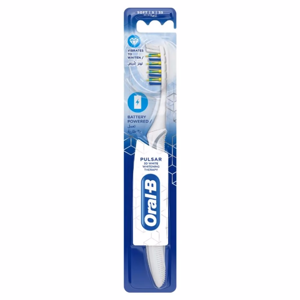 Oral B Pulsar 3D Whitening Medium Toothbrush