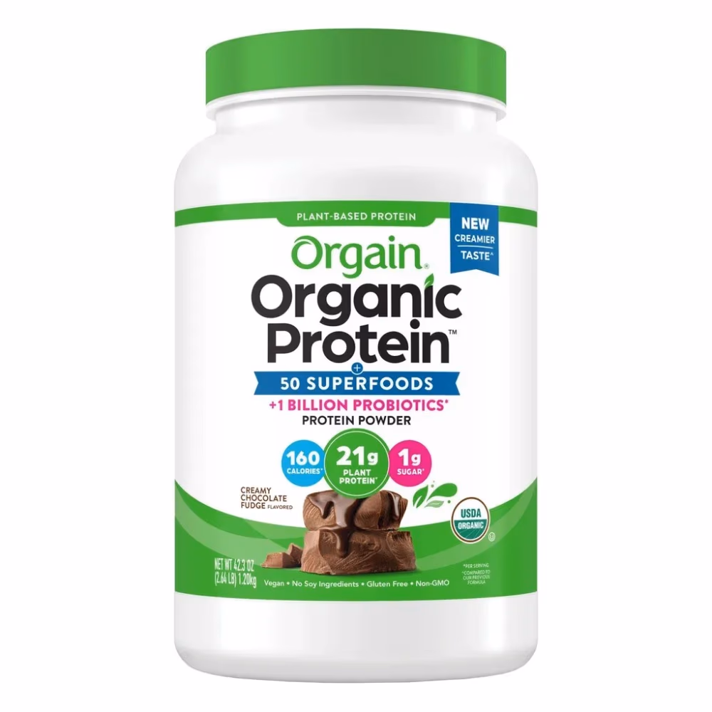 Orgain Organic Protein Powder Superfood +1 Billion Probiotics - Chocolate
