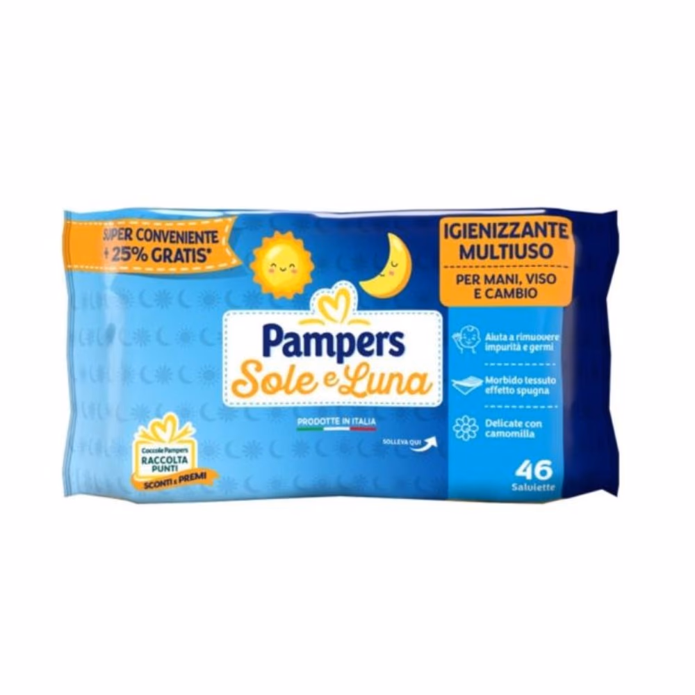 Pampers Wipes Chamomile 46S 1