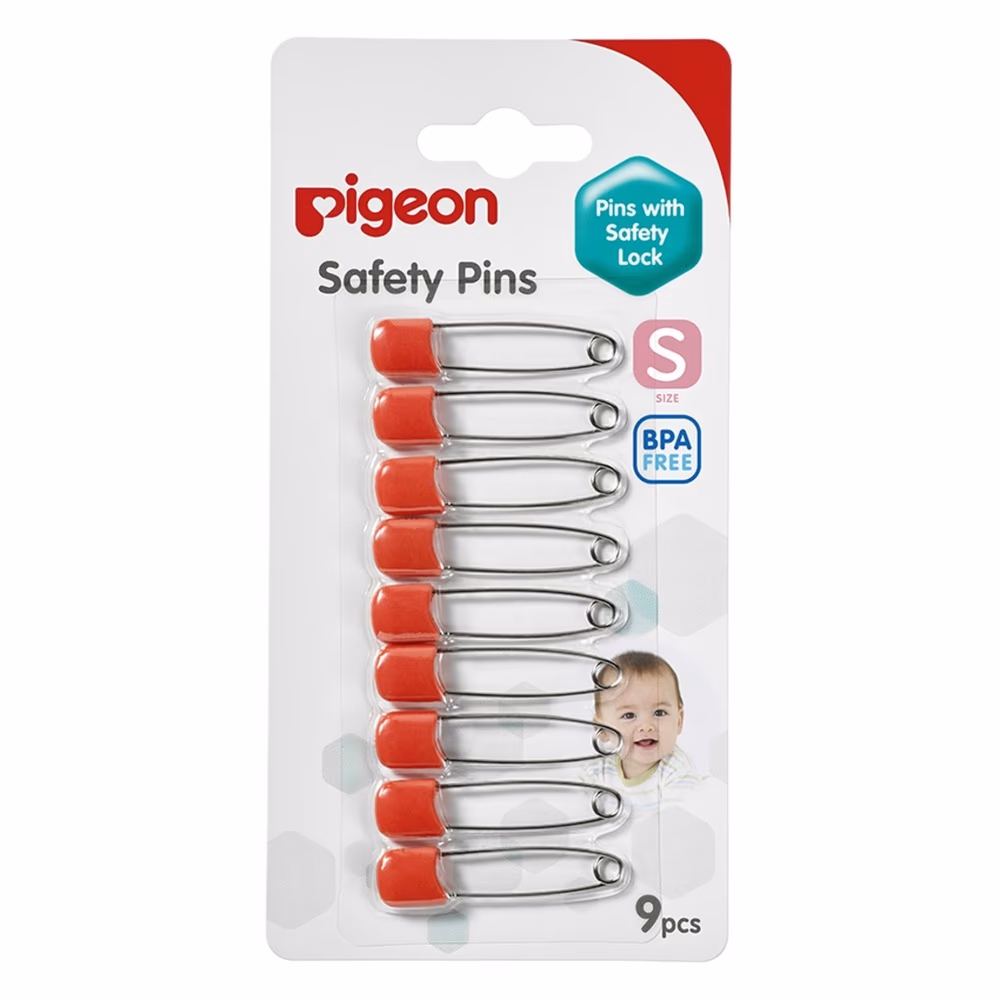 Pigeon Baby Safety Pins Small (9 Pieces) – 882
