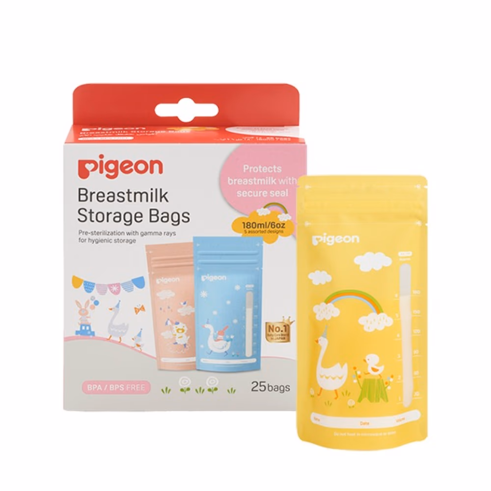Pigeon Breast Milk Storage Bags 25s 180ml 1