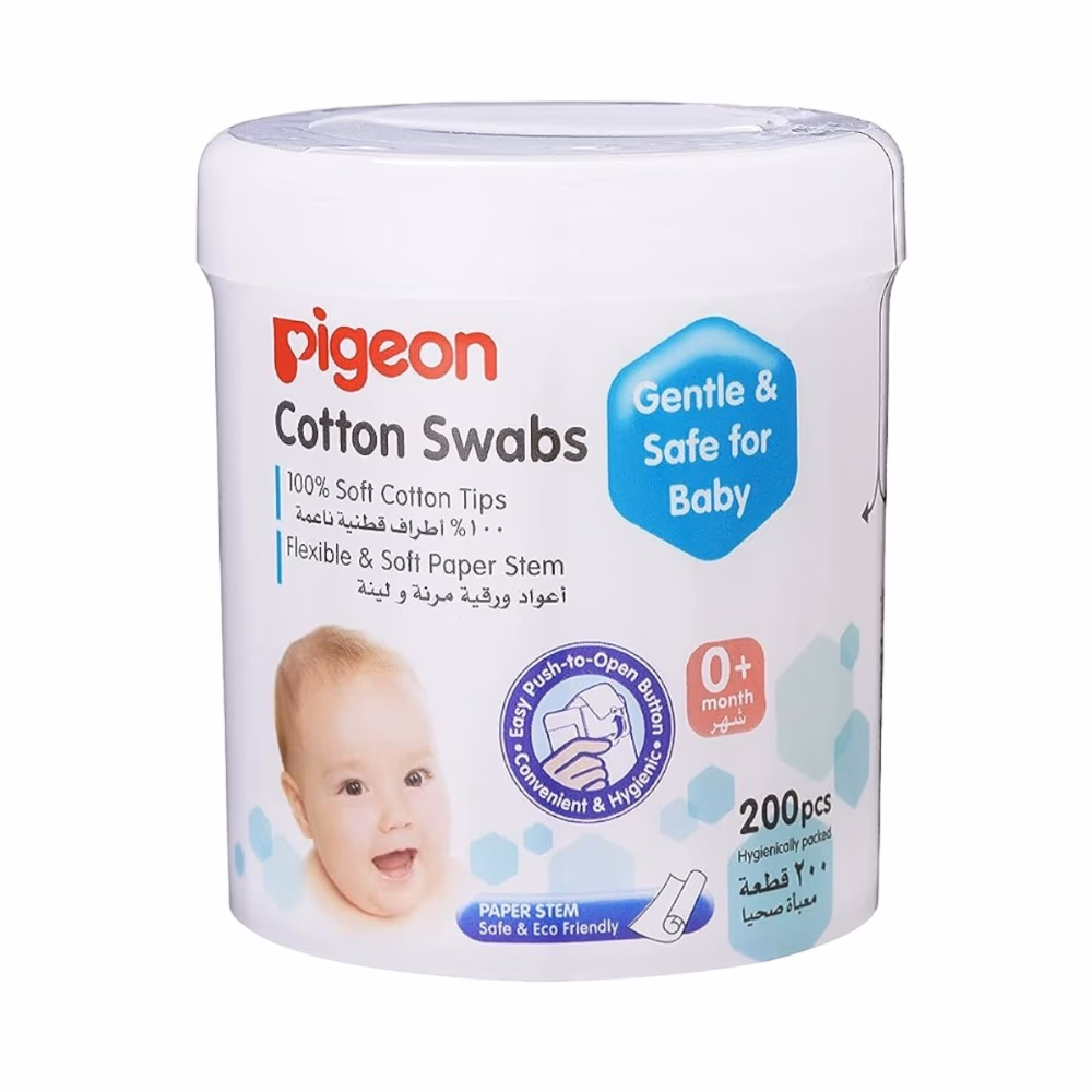 Pigeon Cotton Swabs Thin 200s 873
