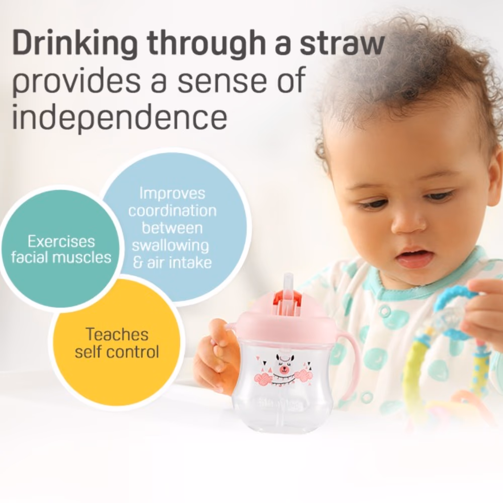 Pigeon MagMag Straw Cup Blue Step 3 200ml 2