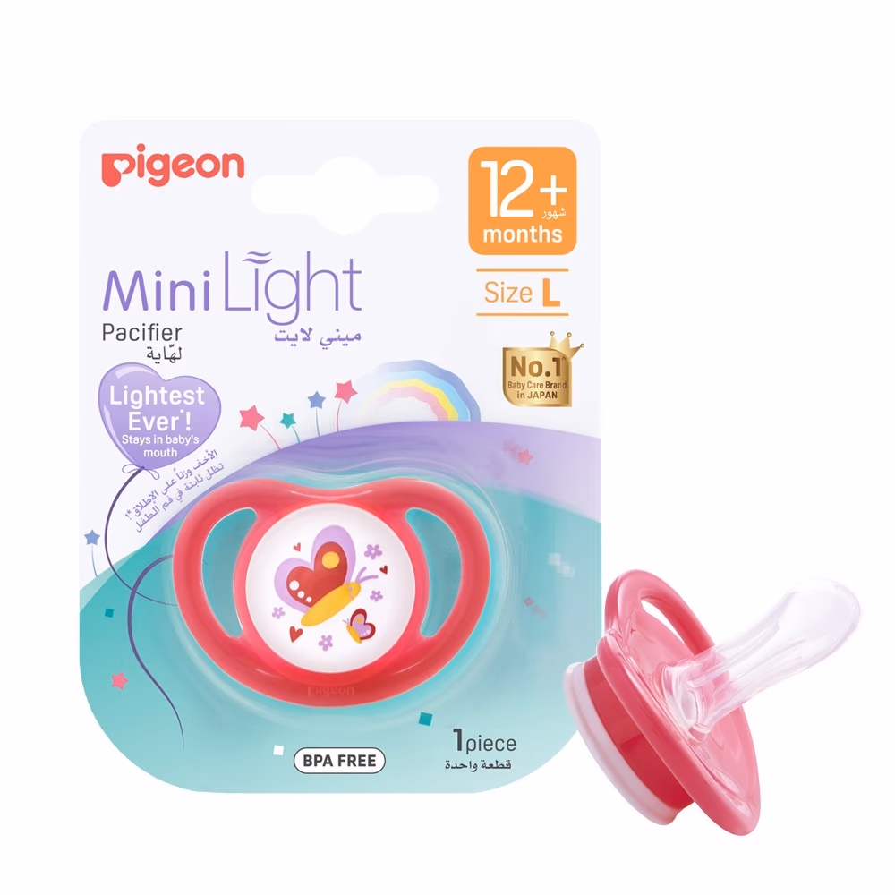 Pigeon MiniLight Pacifier 12+ Month 78464 1