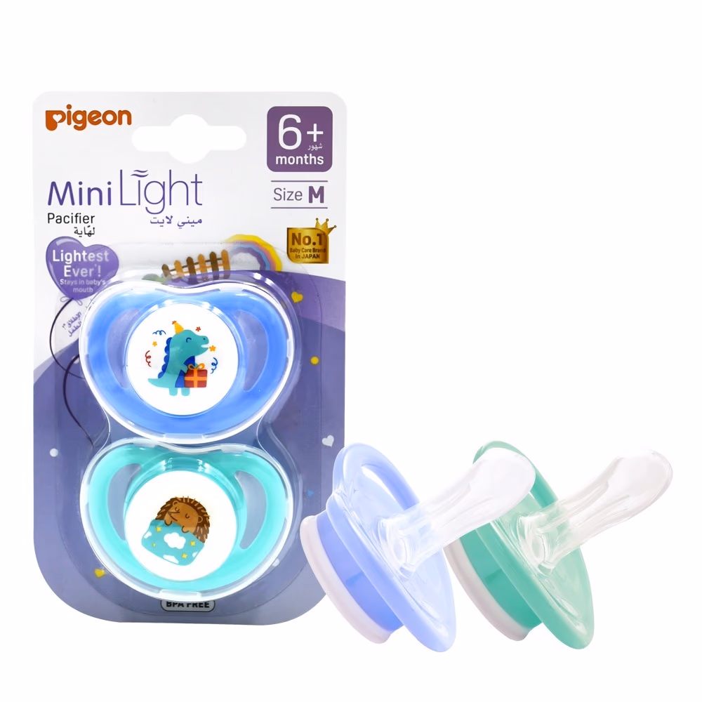 Pigeon MiniLight Pacifier 6+ Month 78260 1