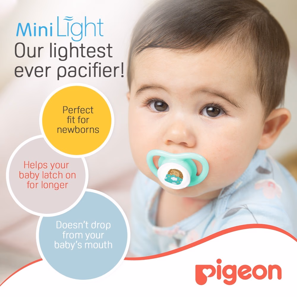 Pigeon MiniLight Pacifier 6+ Month 78263 2