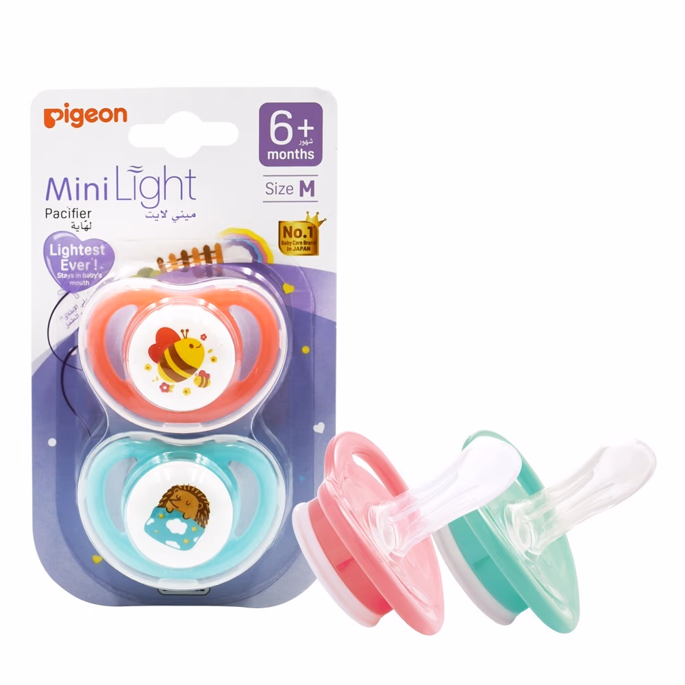 Pigeon MiniLight Pacifier 6+ Month 78263 1