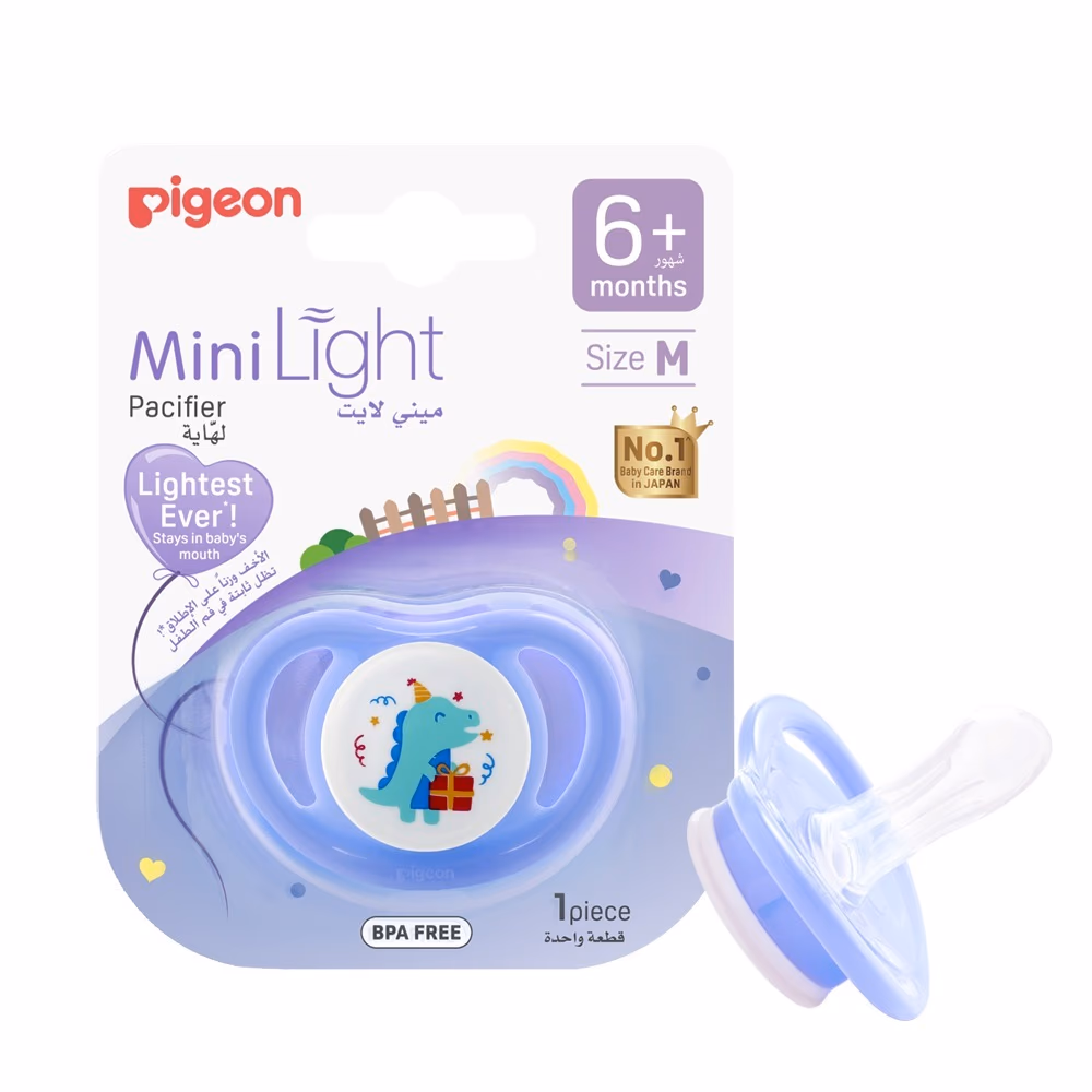 Pigeon MiniLight Pacifier 6+ Month 78460 1