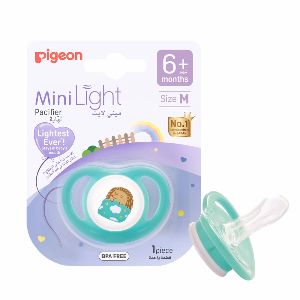 Pigeon MiniLight Pacifier 6+ Month 78462