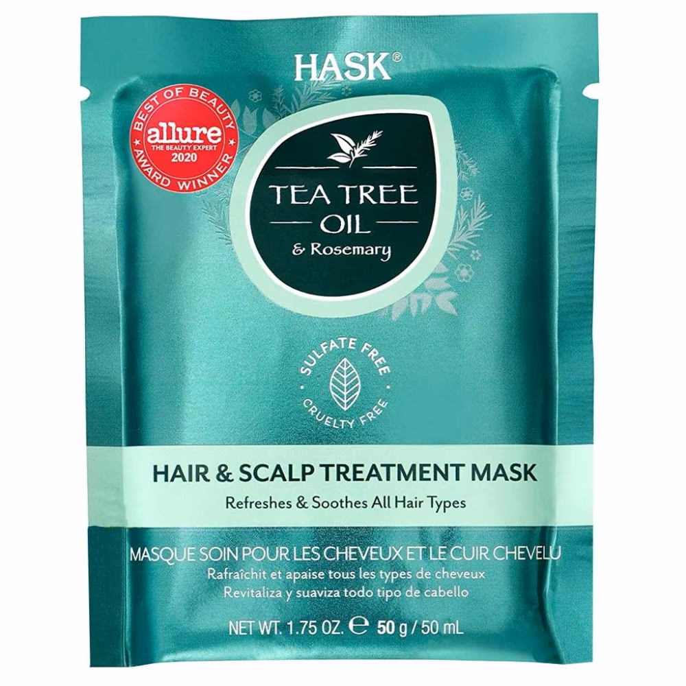Hask Tea Tree Oil Hair and Scalp Treatment Mask 50g 1