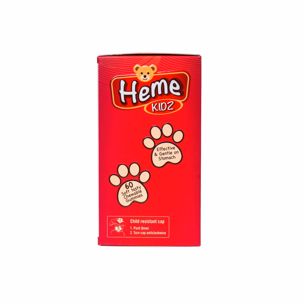 Heme Iron Poly 60 Gummy Bears 2