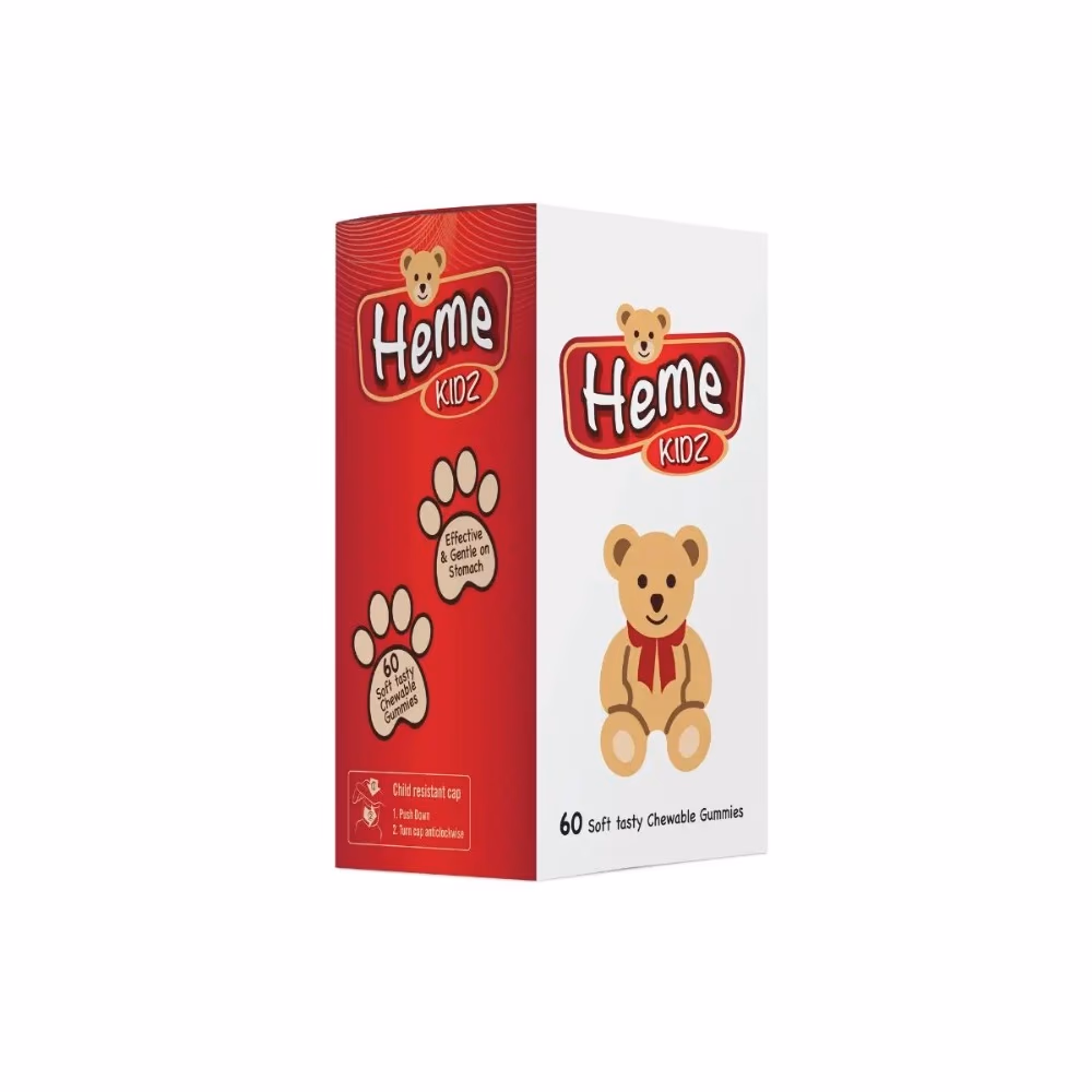 Heme Iron Poly 60 Gummy Bears