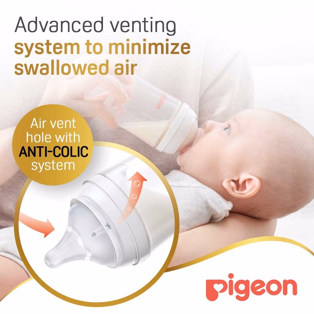 Pigeon Soft Touch Plastic Nursing Bottle 0+ 160ml 26744 3