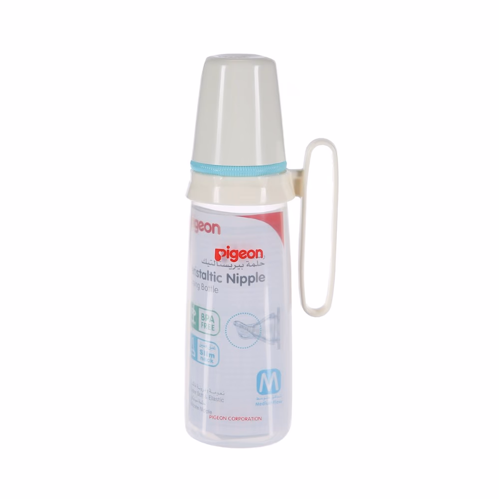 Pigeon Slim Neck Bottle with Handle 240ml 26008