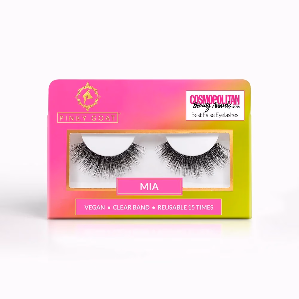 Pinky Goat Lashes Mia Gorgeous Length 673 1