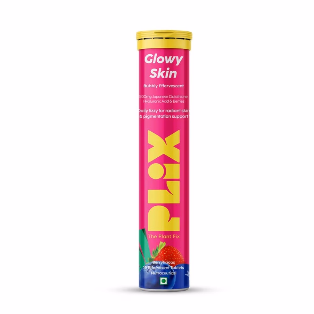 Plix Glowy Skin Bubbly Effervescent Tab 15s 1