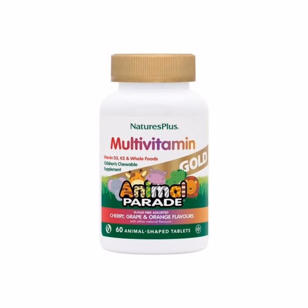 NaturesPlus  Animal Parade Multivitamin Gold Assorted 60 Tabs 1