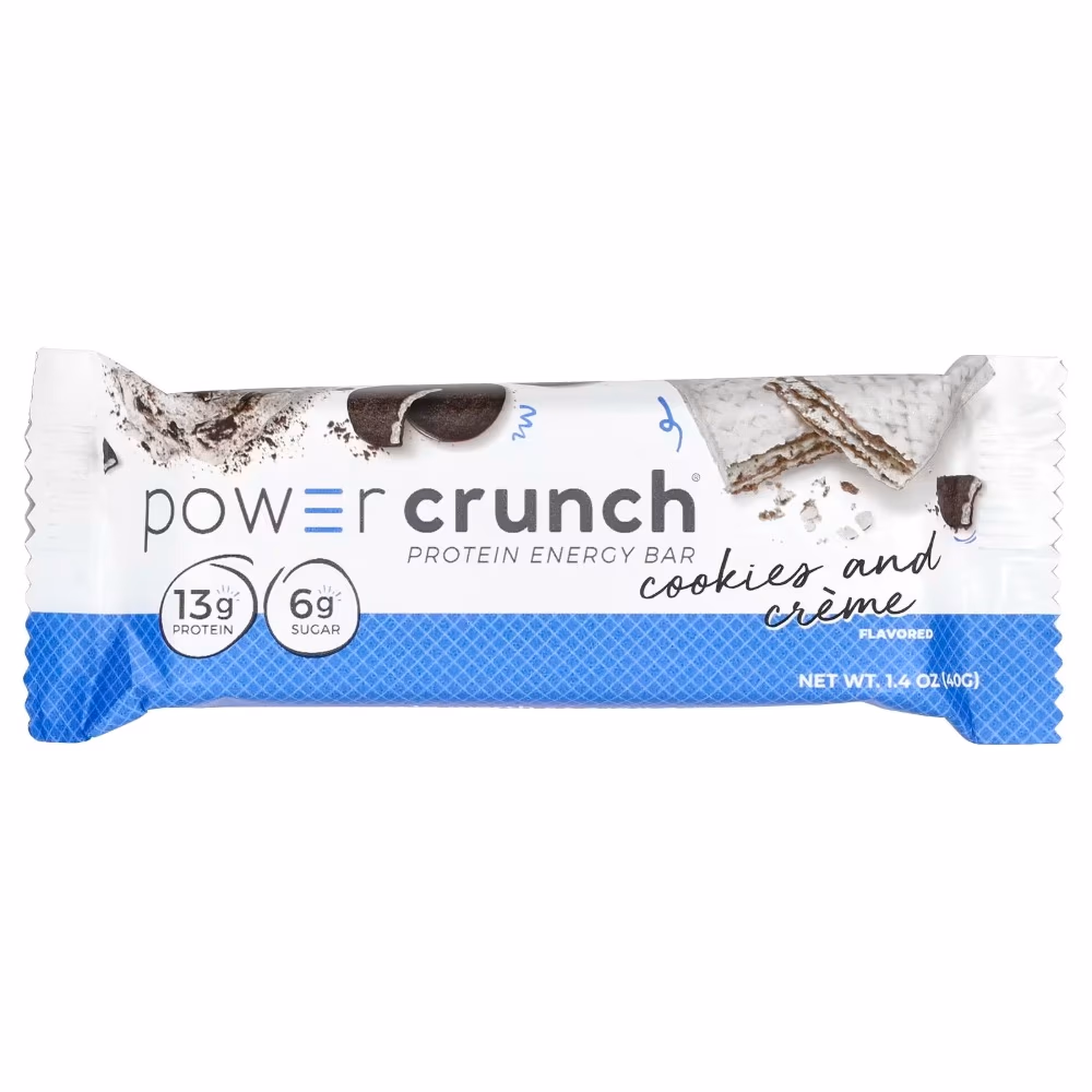 Power Crunch Bar Cookies and Cream 40g 1