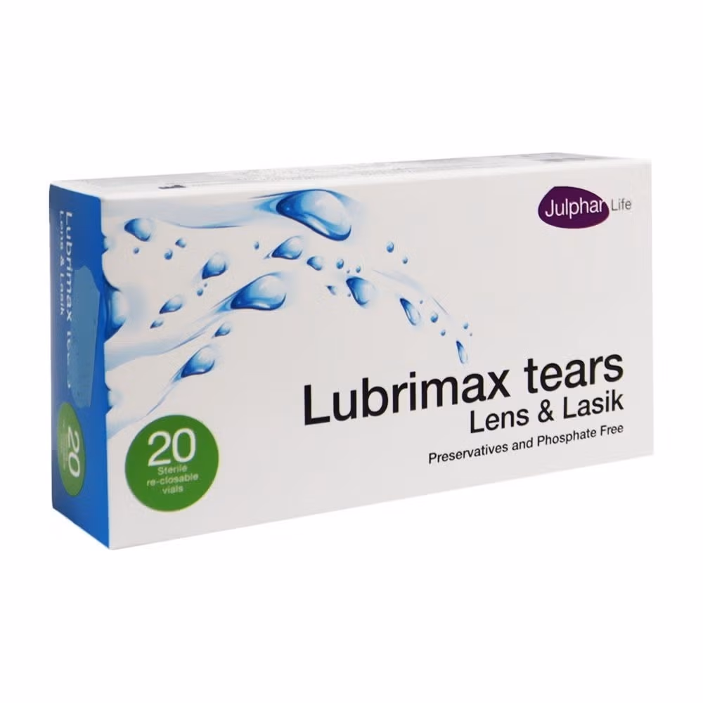 Lubrimax Tears Lens & LASIK Single Dose Vials 20s 1