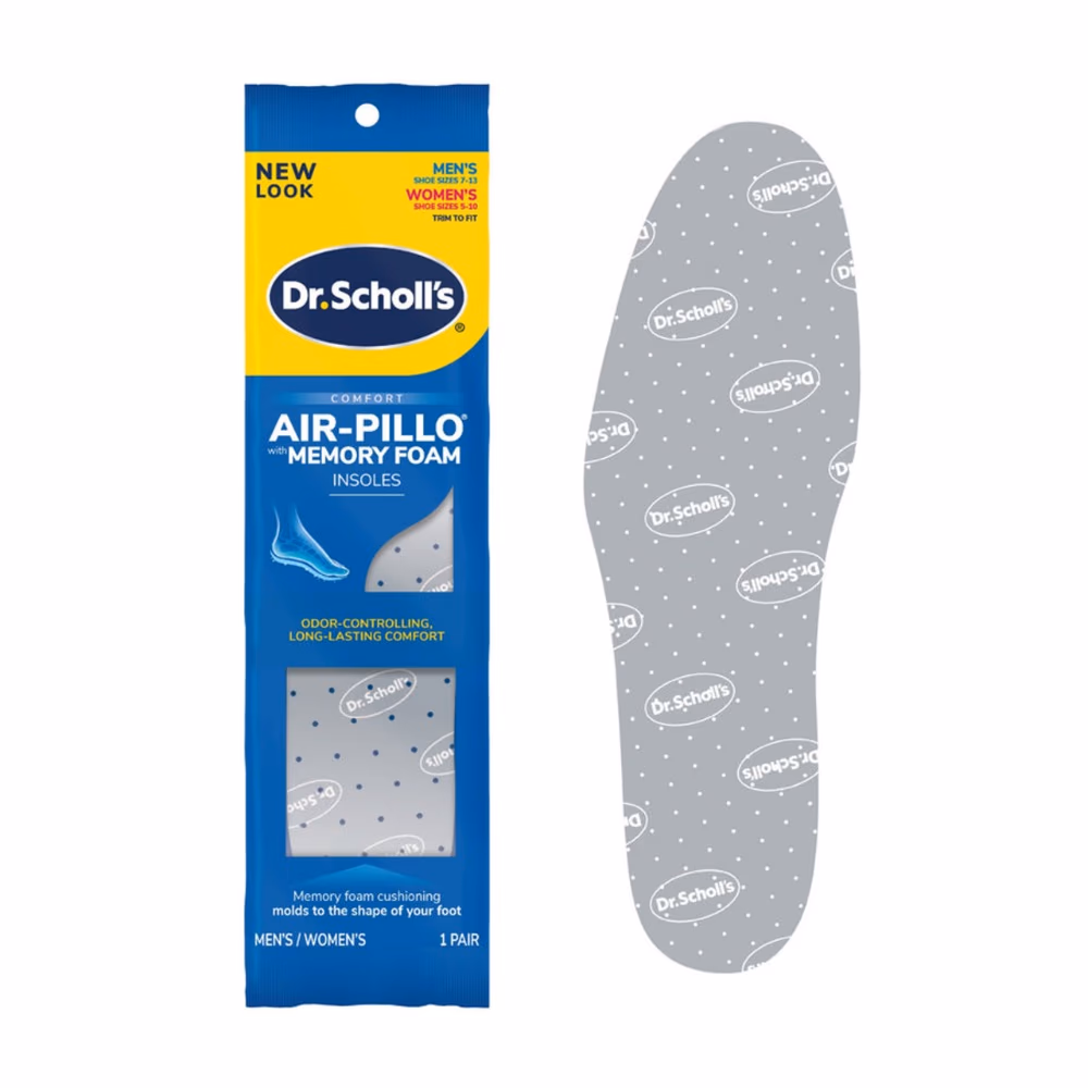 Scholl Double Air Pillow Insoles Men Women