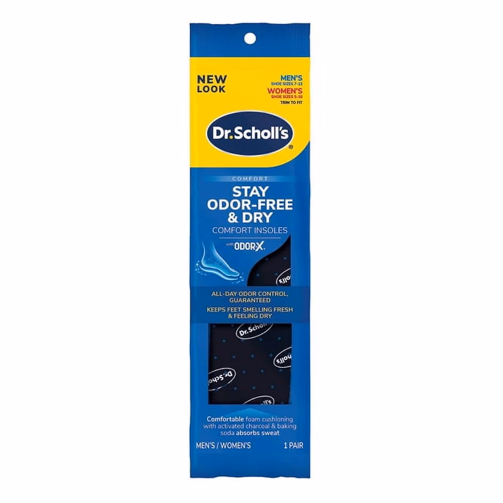 Scholl Odor-Free Comfort Insoles Men & Women