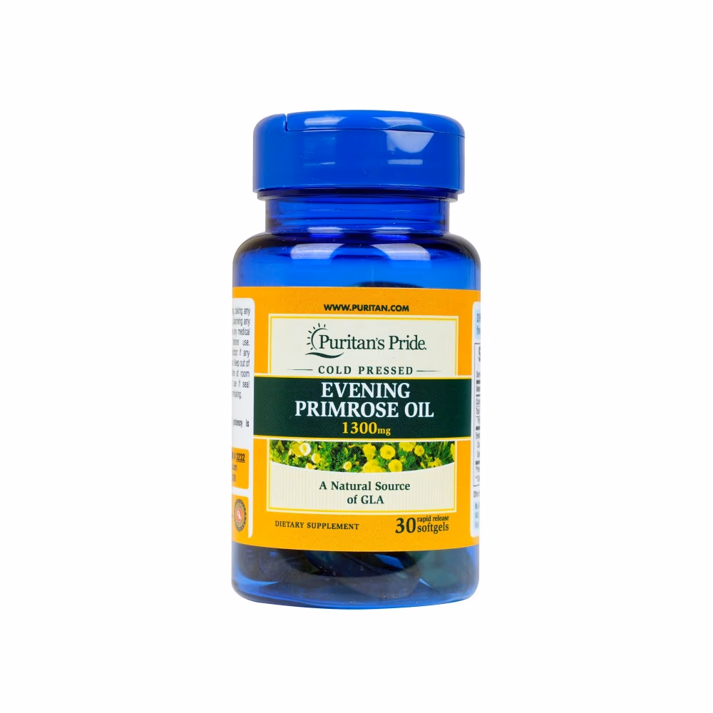 Puritan's Pride Evening Primrose 1300mg 30 Softgels 1