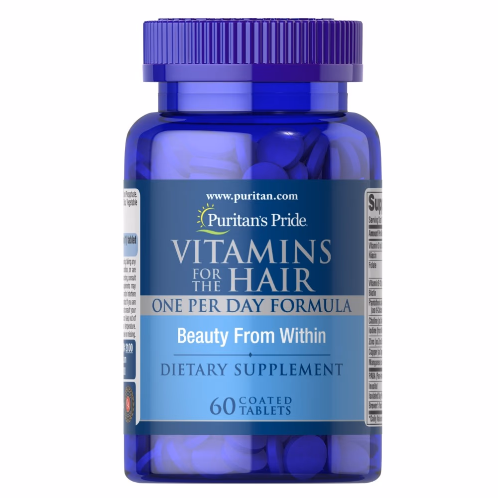 Puritan's Pride Vitamins for Hair 60 Tablets