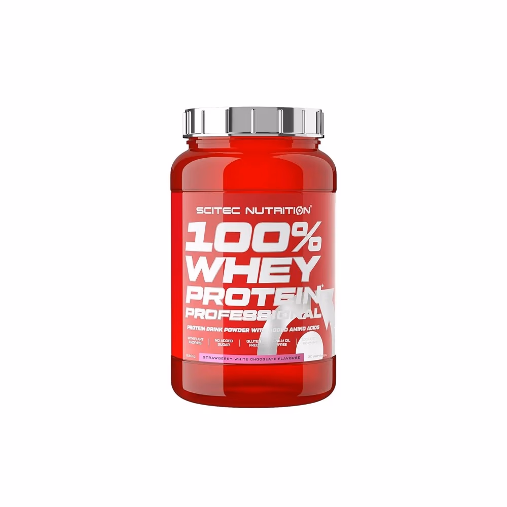 Scitec 100% Whey Strawberry Chocolate 920g 1