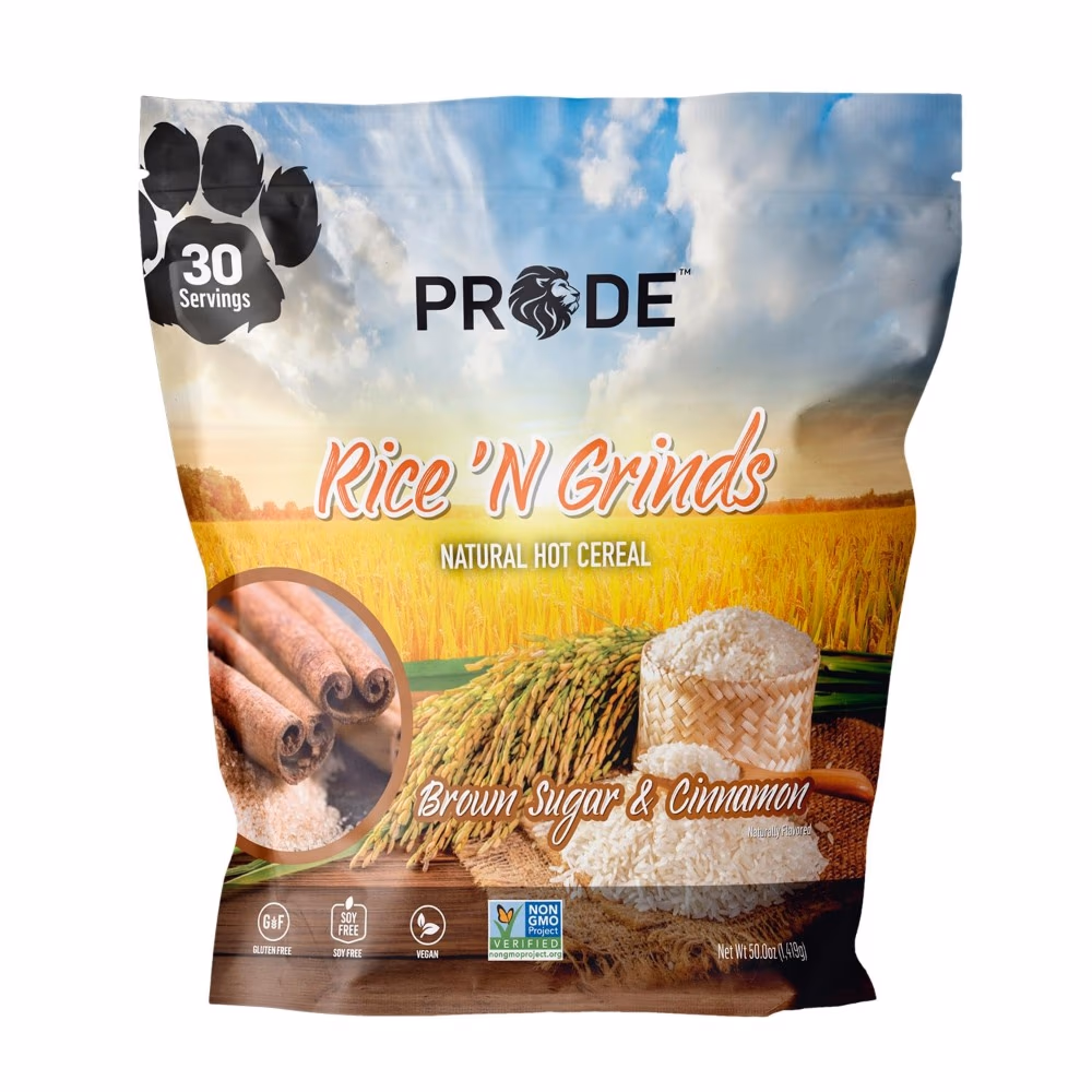 Pride Foods Rice n Grinds 567g Brown Sugar Cinnamon