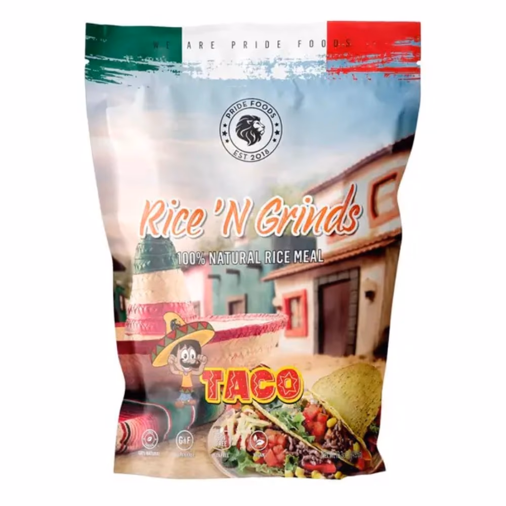 Pride Foods Rice N Grinds Taco 549g