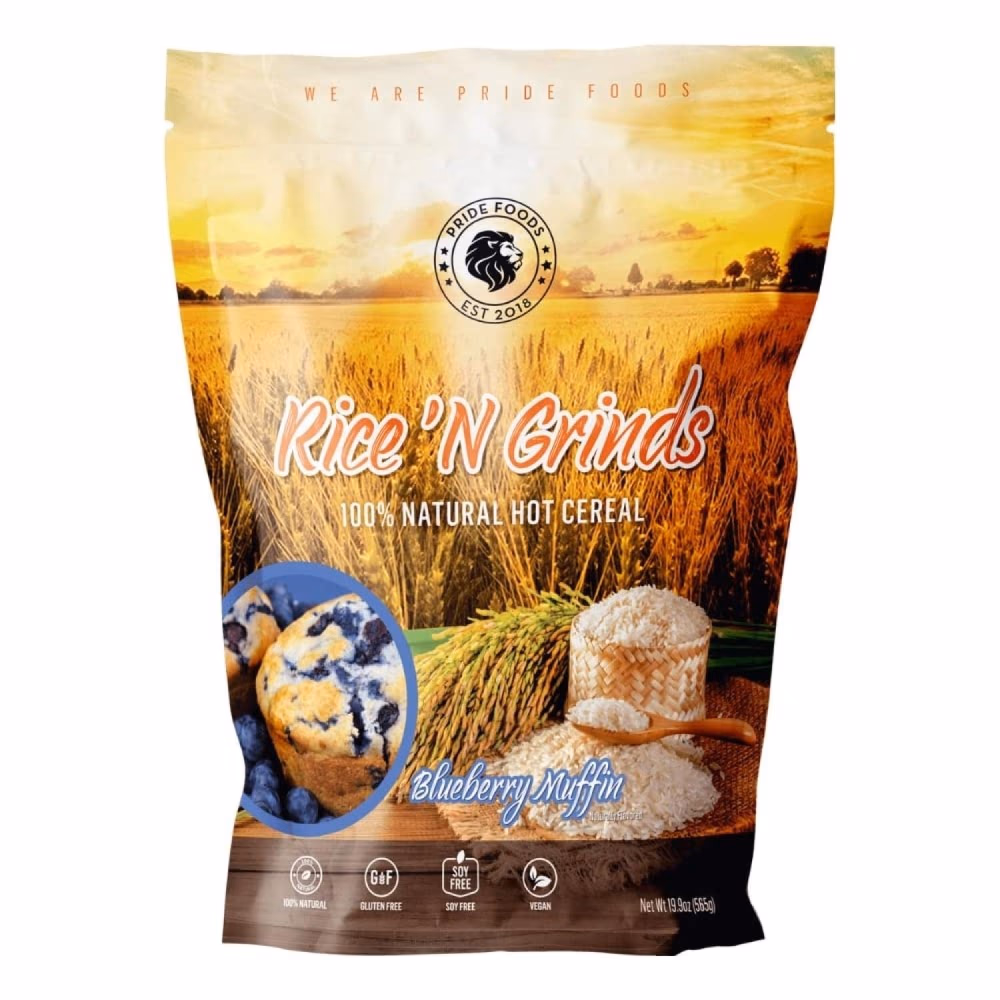 Pride Rice N Grinds Cereal Blueberry Muffin 565g 1