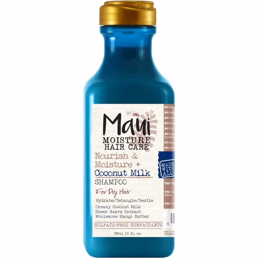 Maui Moisture Nourish & Moisture + Coconut Milk Shampoo (385 ml)
