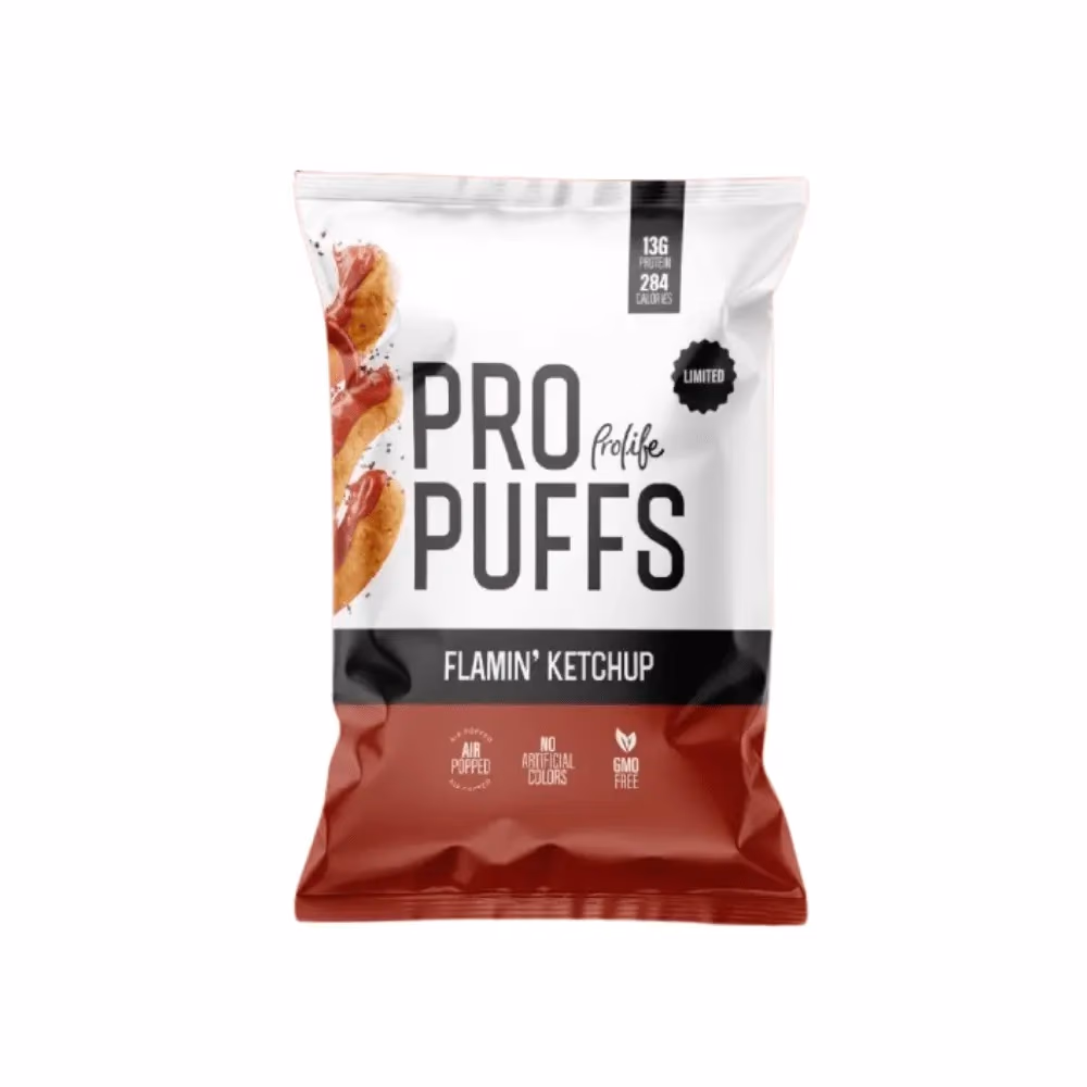 Prolife Pro Puffs Flamin Ketchup 50g