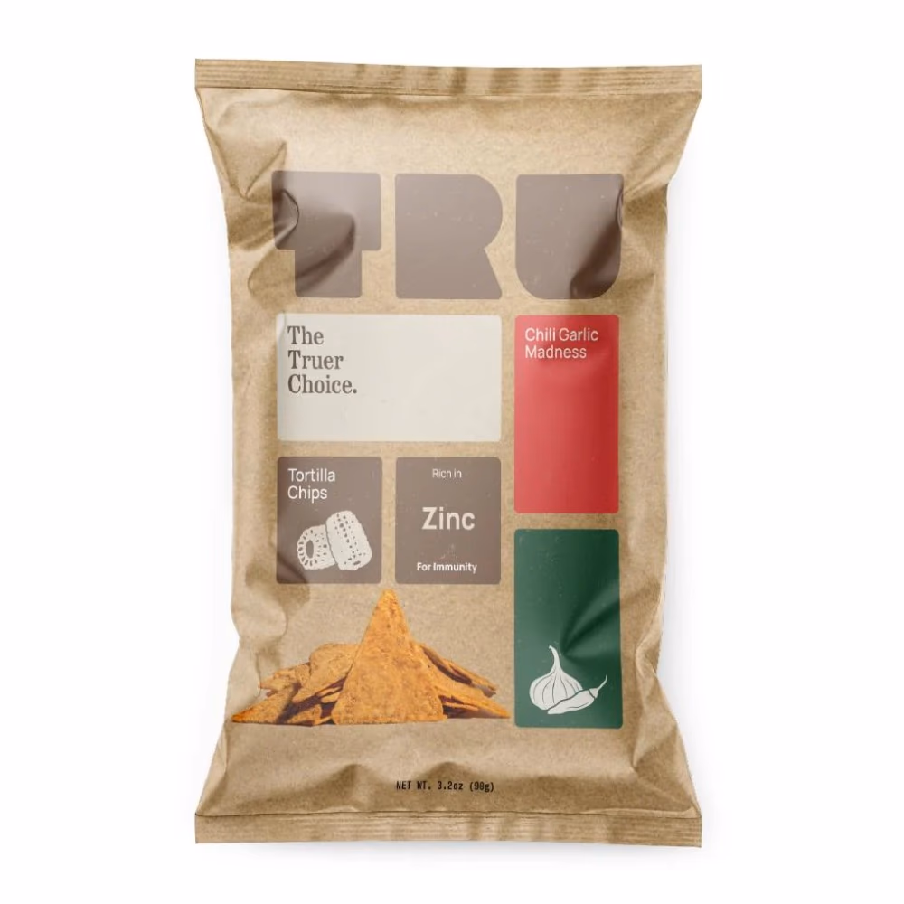 PRO LIFE Tru Tortilla Chips Chilli Garlic 90g