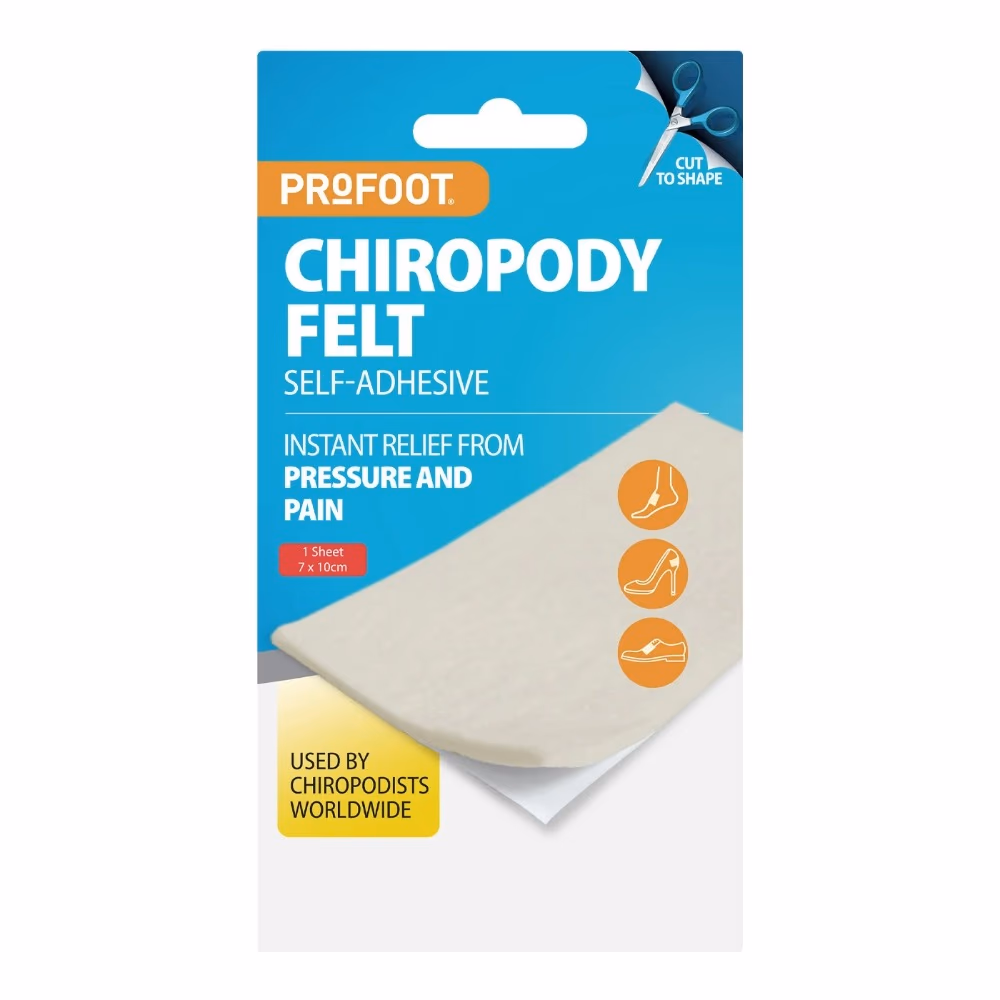 PROFOOT Chiropody Felt 1 Sheet 70339 1