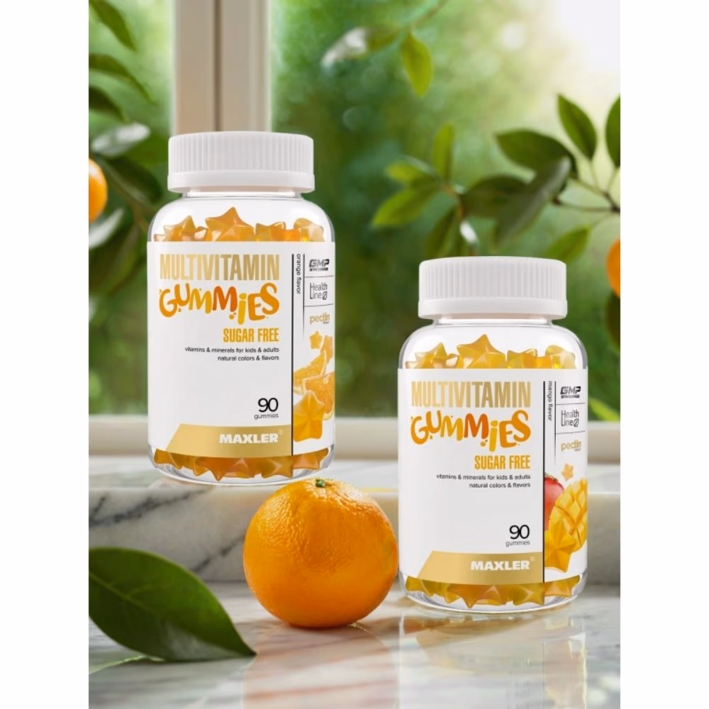 Maxler Multivitamin Orange Gummies 90S 3