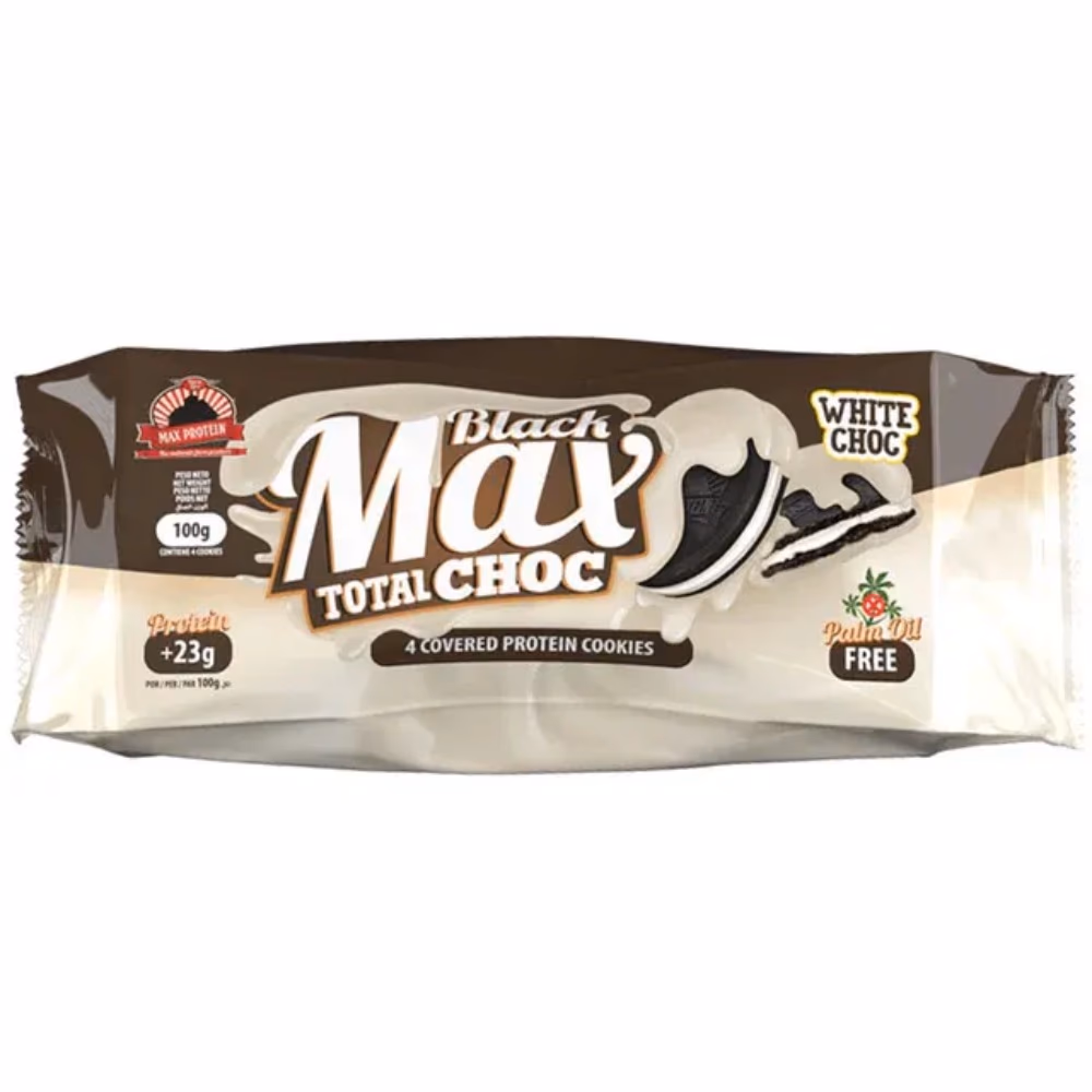 MaxProtein Black Max Cookie White Chocolate 100g