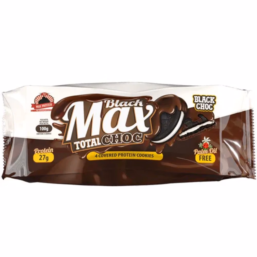 MaxProtein Black Max Cookie Black Chocolate 100g