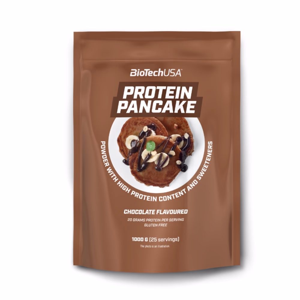 BioTechUSA Protein Pancake Chocolate 1000g: High-Protein Pancake Mix for a Healthy, Delicious Breakfast 2