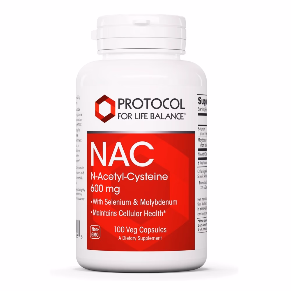 Protocol NAC 600mg Cap 100s