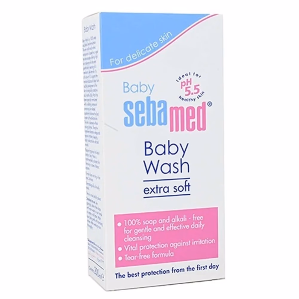 Sebamed Baby Extra Soft Wash 200ml 1
